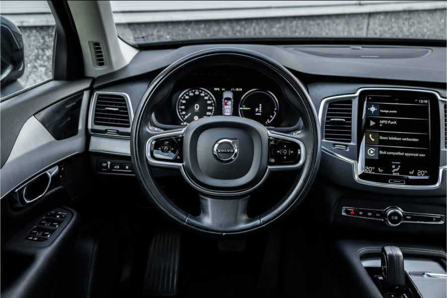 Volvo XC90 2.0 T8 Recharge AWD 7 pers / Trekhaak / Harman Kardon / Leder / Adaptieve Cruise / 360 camera /