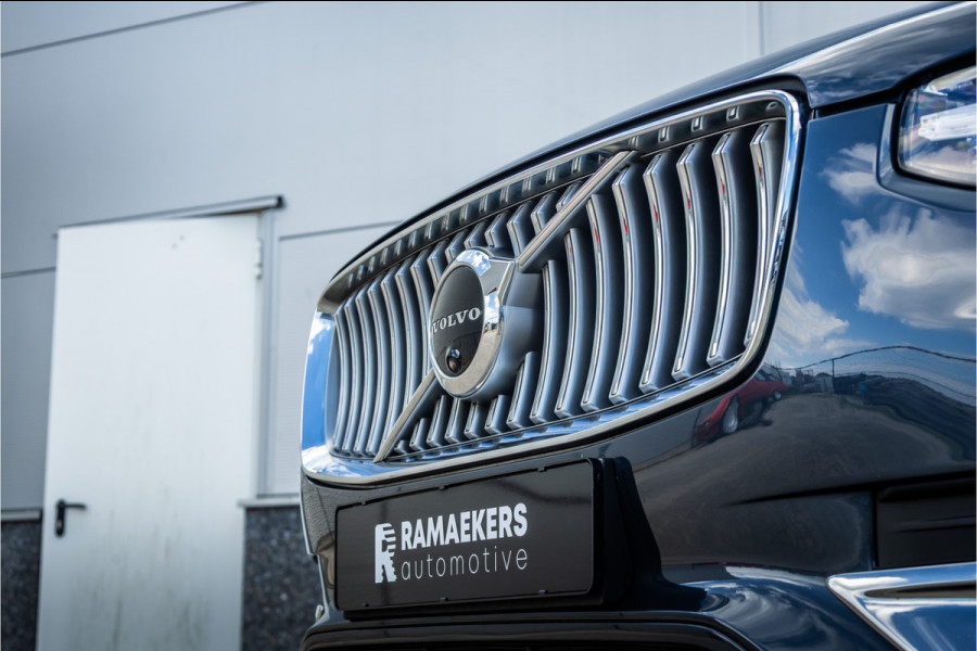 Volvo XC90 2.0 T8 Recharge AWD 7 pers / Trekhaak / Harman Kardon / Leder / Adaptieve Cruise / 360 camera /