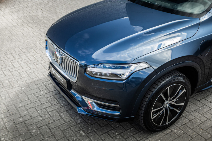 Volvo XC90 2.0 T8 Recharge AWD 7 pers / Trekhaak / Harman Kardon / Leder / Adaptieve Cruise / 360 camera /