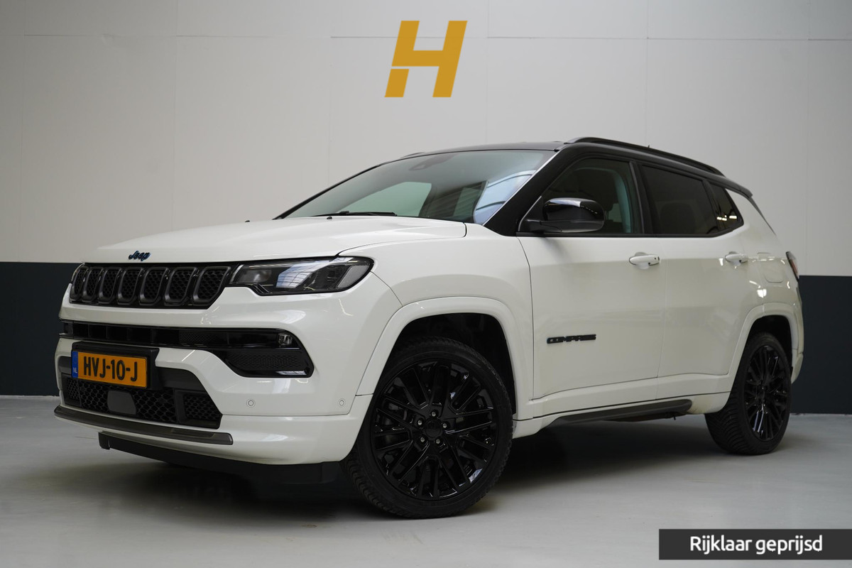 Jeep Compass 4xe 240 Plug-in Hybrid Electric S | SoH 88% | Stuurverwarming | Stuurverwarming | Leder | Navigatie | Camera
