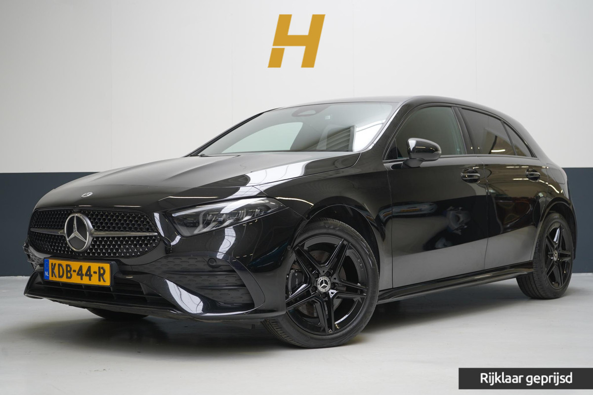 Mercedes-Benz A-Klasse 250 e AMG Line | SoH 96% | Sfeerverlichting | Navigatie | Black pakket | Sportstoelen