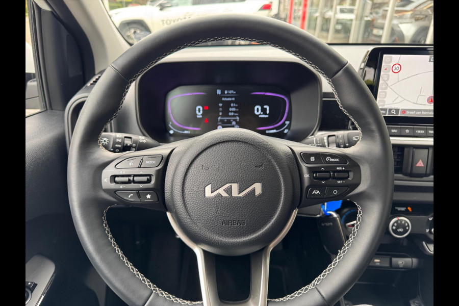 Kia Picanto 1.0 DPi Automaat DynamicLine Nieuw model | Stoel + Stuurverwarming, Cruise control, Lichtmetalen velgen, Camera, Parkeersensoren