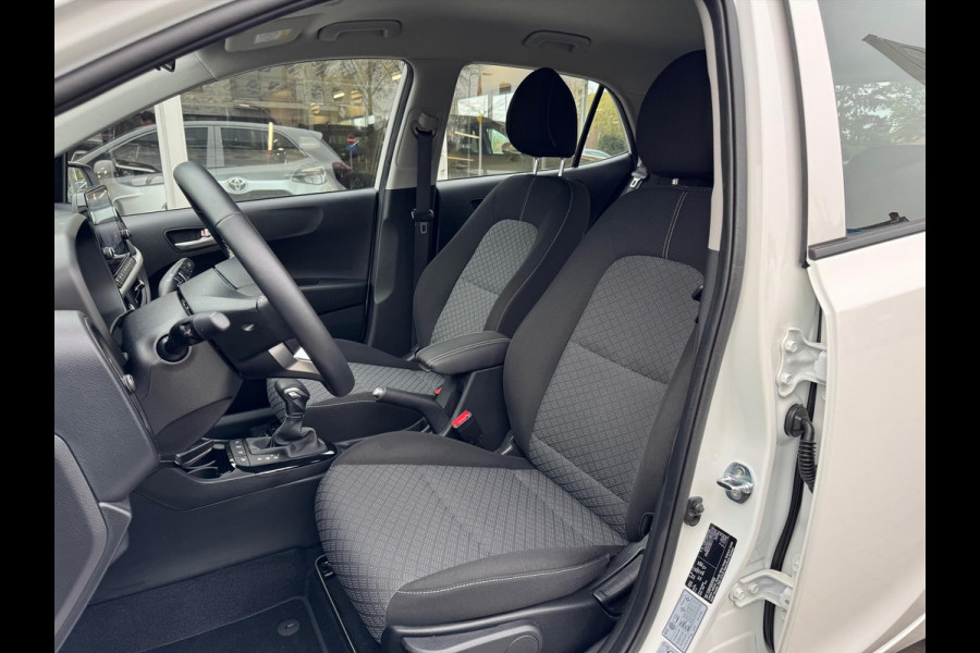 Kia Picanto 1.0 DPi Automaat DynamicLine Nieuw model | Stoel + Stuurverwarming, Cruise control, Lichtmetalen velgen, Camera, Parkeersensoren