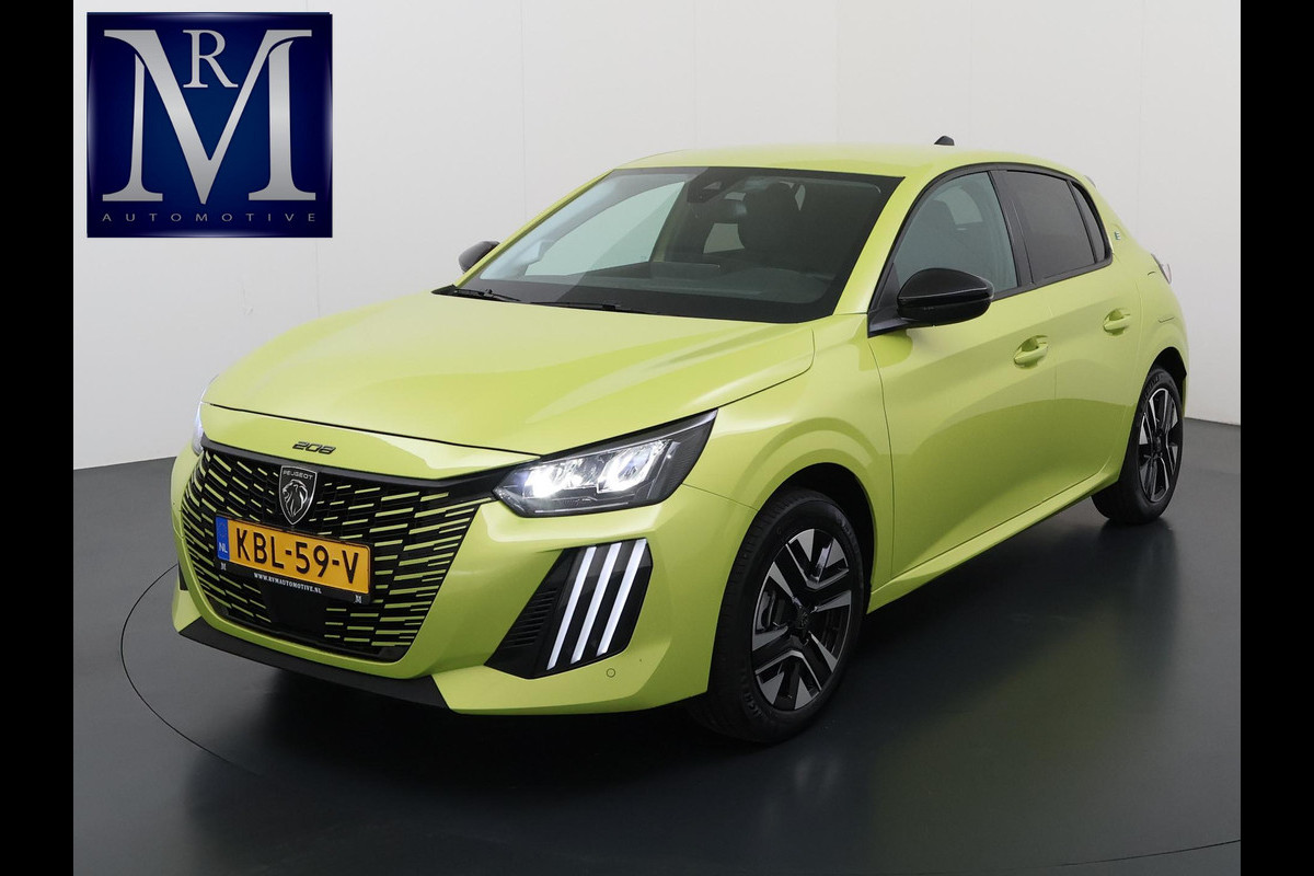 Peugeot e-208 EV Allure 51 kWh NIEUWE AUTO 8KM!| PEUGEOT GARANTIE T/M 05-2027| PARKEERSENSOREN VOOR + ACHTER| WARMTEPOMP| APPLE CARPLAY/ ANDROID AUTO| CRUISE CONTROL