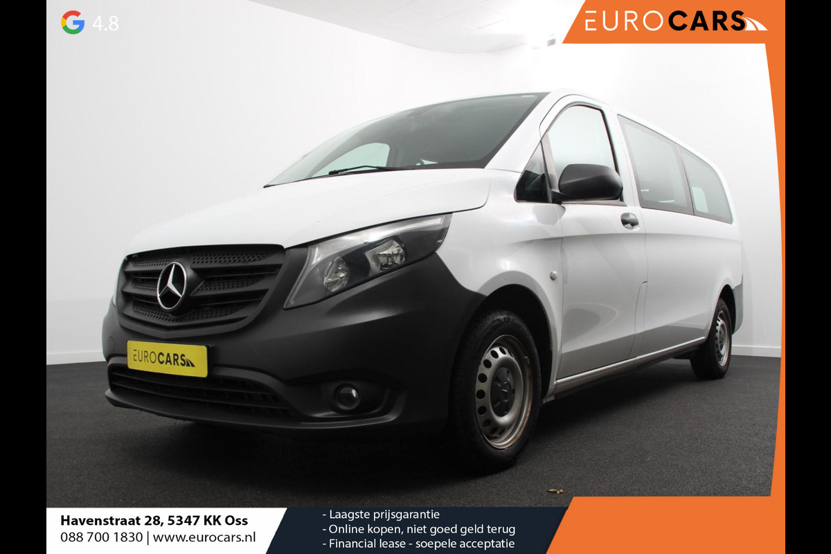 Mercedes-Benz Vito Tourer 114 CDI Automaat Pro L3 8persoons PERSONENBUS Demo incl. BTW/ incl. BPM Navigatie Airco Cruise Control