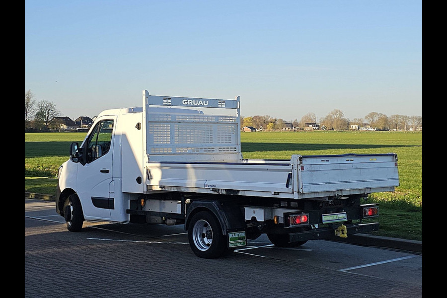 Renault Master T35 2.3 dCi 145 L3 DL Energy Dubbellucht Kipper Airco Kist 145Pk Euro6 3.5T-Trekhaak 3-Zits!