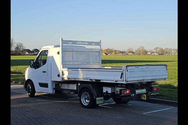 Renault Master T35 2.3 dCi 145 L3 DL Energy Dubbellucht Kipper Airco Kist 145Pk Euro6 3.5T-Trekhaak 3-Zits!