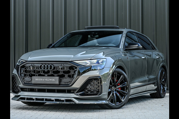 Audi Q8 60 TFSI e quattro Pro Line S Competition | Audi exclusive | 5 jaar garantie | Panoramadak | massage stoelen | 4 wiel besturing | Soft-close | Elektr. Trekhaak | Achteras besturing | Oled achterlichten