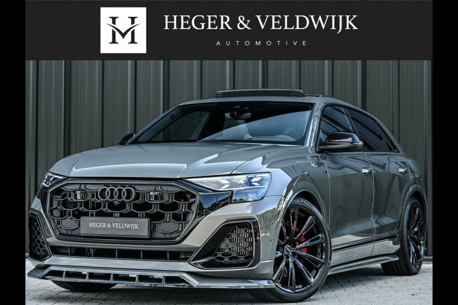 Audi Q8 60 TFSI e quattro Pro Line S Competition | Audi exclusive | 5 jaar garantie | Panoramadak | massage stoelen | 4 wiel besturing | Soft-close | Elektr. Trekhaak | Achteras besturing | Oled achterlichten