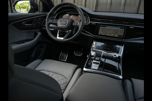 Audi Q8 60 TFSI e quattro Pro Line S Competition | Audi exclusive | 5 jaar garantie | Panoramadak | massage stoelen | 4 wiel besturing | Soft-close | Elektr. Trekhaak | Achteras besturing | Oled achterlichten
