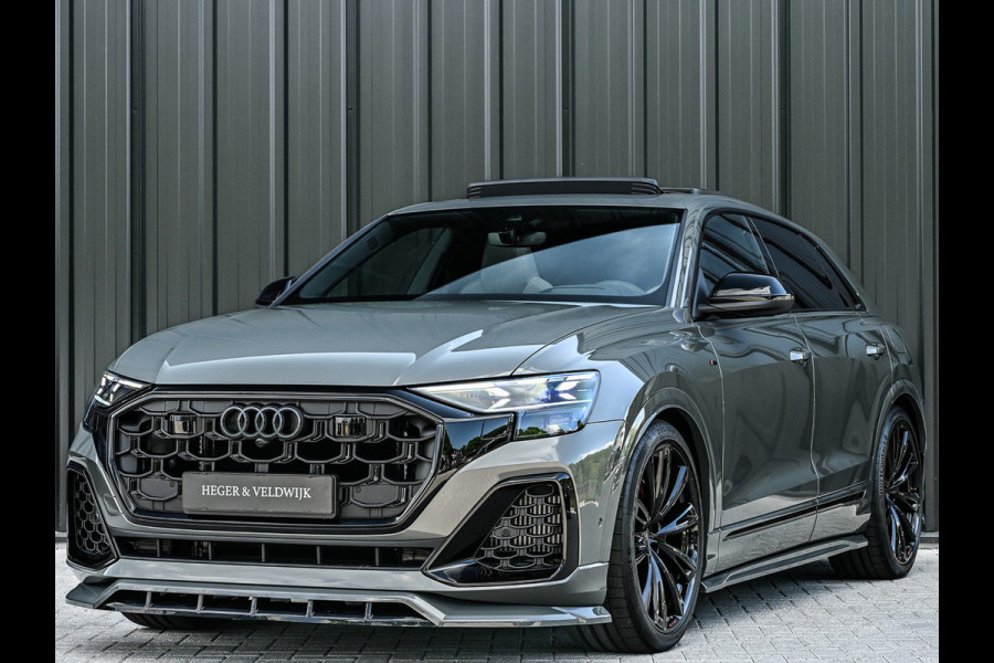 Audi Q8 60 TFSI e quattro Pro Line S Competition | Audi exclusive | 5 jaar garantie | Panoramadak | massage stoelen | 4 wiel besturing | Soft-close | Elektr. Trekhaak | Achteras besturing | Oled achterlichten