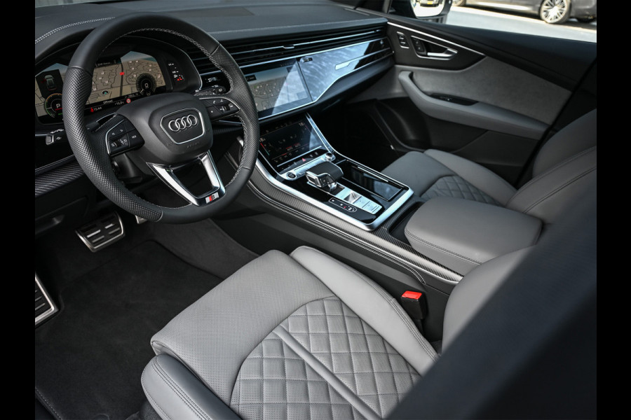 Audi Q8 60 TFSI e quattro Pro Line S Competition | Audi exclusive | 5 jaar garantie | Panoramadak | massage stoelen | 4 wiel besturing | Soft-close | Elektr. Trekhaak | Achteras besturing | Oled achterlichten