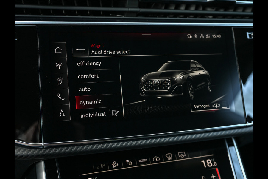 Audi Q8 60 TFSI e quattro Pro Line S Competition | Audi exclusive | 5 jaar garantie | Panoramadak | massage stoelen | 4 wiel besturing | Soft-close | Elektr. Trekhaak | Achteras besturing | Oled achterlichten