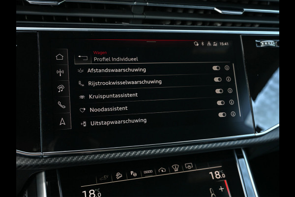 Audi Q8 60 TFSI e quattro Pro Line S Competition | Audi exclusive | 5 jaar garantie | Panoramadak | massage stoelen | 4 wiel besturing | Soft-close | Elektr. Trekhaak | Achteras besturing | Oled achterlichten