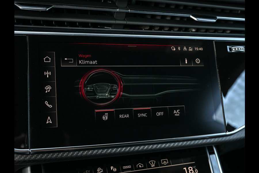 Audi Q8 60 TFSI e quattro Pro Line S Competition | Audi exclusive | 5 jaar garantie | Panoramadak | massage stoelen | 4 wiel besturing | Soft-close | Elektr. Trekhaak | Achteras besturing | Oled achterlichten