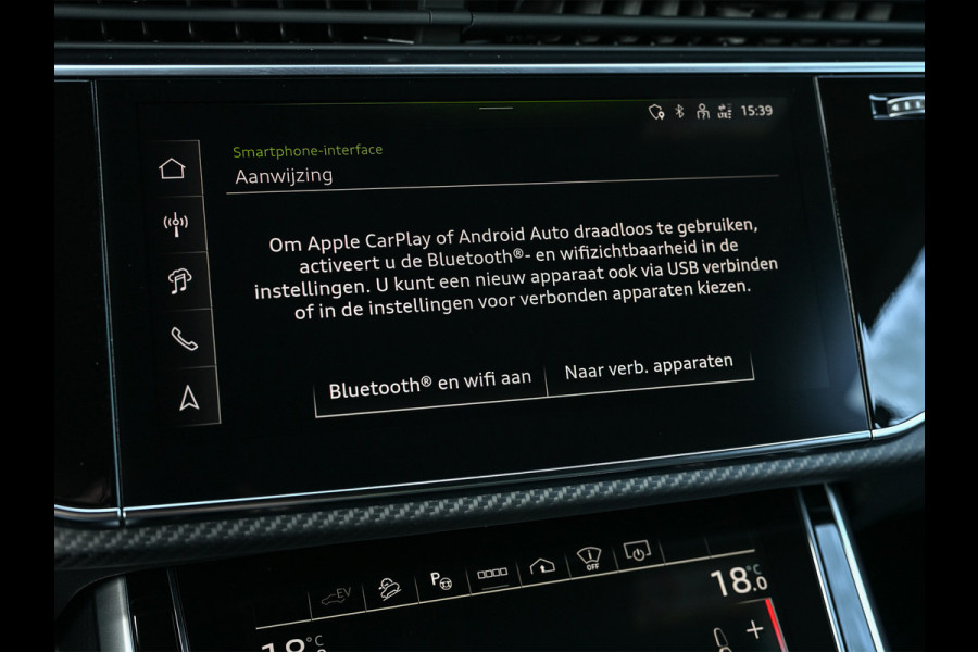 Audi Q8 60 TFSI e quattro Pro Line S Competition | Audi exclusive | 5 jaar garantie | Panoramadak | massage stoelen | 4 wiel besturing | Soft-close | Elektr. Trekhaak | Achteras besturing | Oled achterlichten