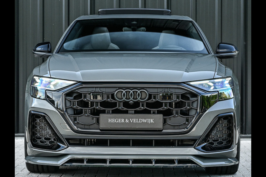 Audi Q8 60 TFSI e quattro Pro Line S Competition | Audi exclusive | 5 jaar garantie | Panoramadak | massage stoelen | 4 wiel besturing | Soft-close | Elektr. Trekhaak | Achteras besturing | Oled achterlichten