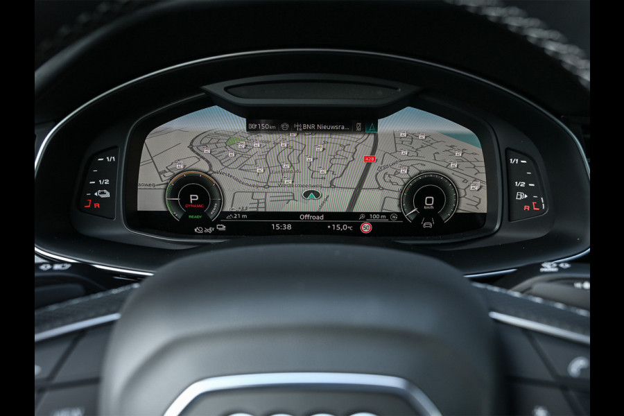 Audi Q8 60 TFSI e quattro Pro Line S Competition | Audi exclusive | 5 jaar garantie | Panoramadak | massage stoelen | 4 wiel besturing | Soft-close | Elektr. Trekhaak | Achteras besturing | Oled achterlichten