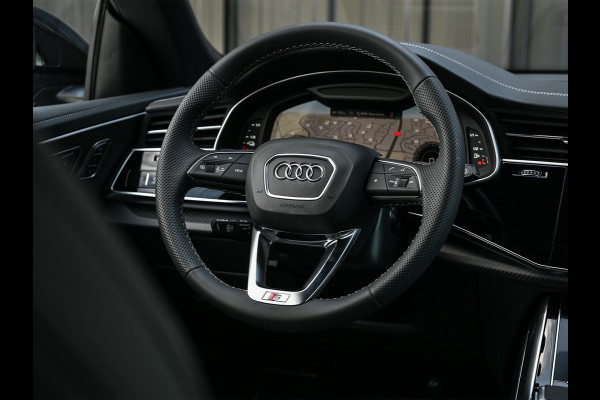 Audi Q8 60 TFSI e quattro Pro Line S Competition | Audi exclusive | 5 jaar garantie | Panoramadak | massage stoelen | 4 wiel besturing | Soft-close | Elektr. Trekhaak | Achteras besturing | Oled achterlichten
