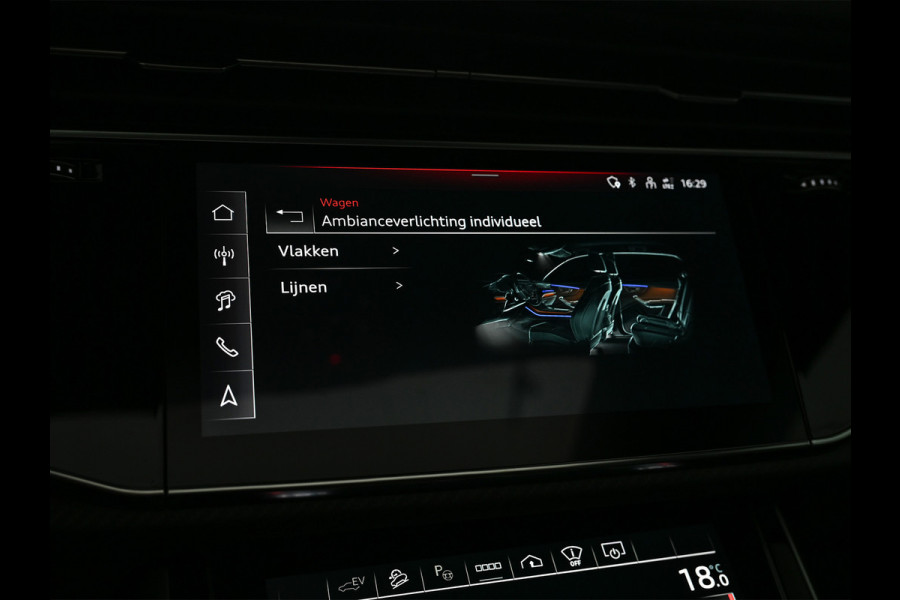 Audi Q8 60 TFSI e quattro Pro Line S Competition | Audi exclusive | 5 jaar garantie | Panoramadak | massage stoelen | 4 wiel besturing | Soft-close | Elektr. Trekhaak | Achteras besturing | Oled achterlichten