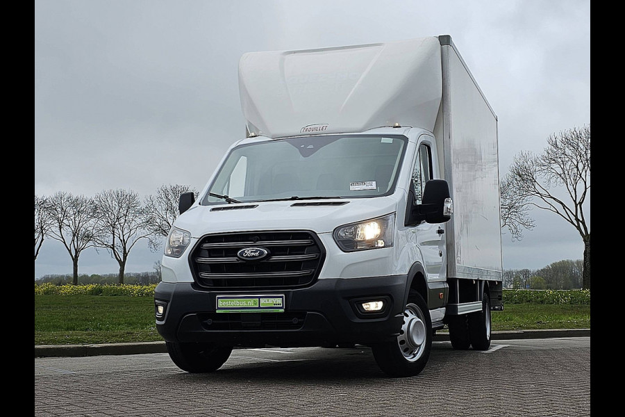 Ford Transit 350 2.0 TDCI Bakwagen Laadklep Airco Zijdeur Dubbellucht Spoiler Euro6 BPM-Vrij Euro6!