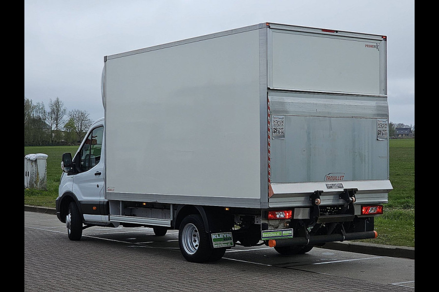 Ford Transit 350 2.0 TDCI Bakwagen Laadklep Airco Zijdeur Dubbellucht Spoiler Euro6 BPM-Vrij Euro6!