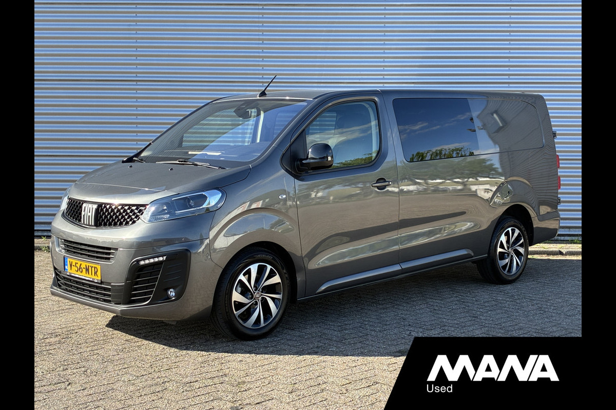 Fiat Scudo 2.0 MultiJet L3H1 DC Automaat LM velgen Cruise Camera Lederen bekleding Xenon verlichting