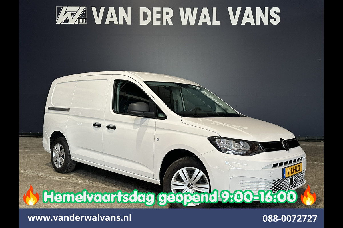 Volkswagen Caddy Cargo Maxi 1.5 TSI 115pk Benzine motor L2H1 Fabrieksgarantie Airco | Camera | Apple Carplay | Bumper in de kleur Android Auto, Zijdeur