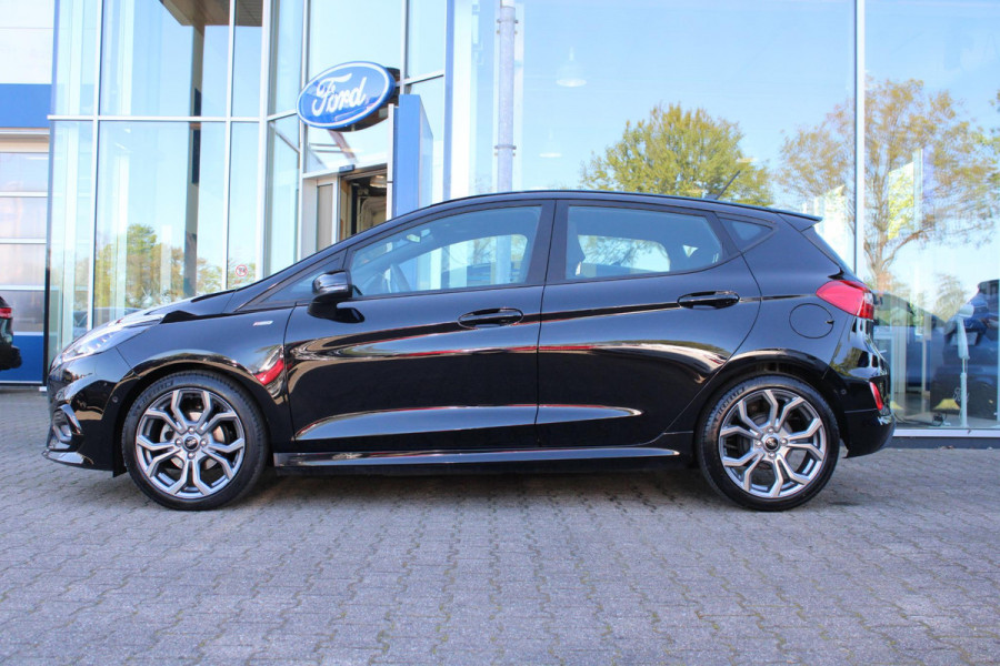 Ford Fiesta 1.0 EcoBoost ST-Line | Schuif-Kantel Dak | Winterpack | Full LED | Adaptive Cruise Control | BLIS | Camera | Origineel nederlands | 1ste eigenaar!
