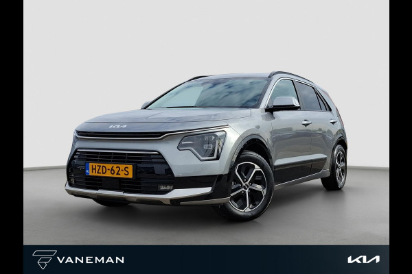 Kia Niro 1.6 GDi Hybrid DynamicPlusLine Leder | Stoel- en Stuurverwarming | Adapt. Cruise | Schuif/Kanteldak | Elektr. Achterklep |