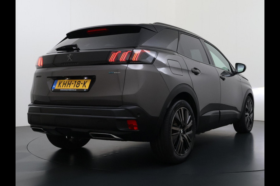 Peugeot 3008 1.6 HYbrid 225 GT | PHEV | BLACK OPTIC| ELEK. STOEL + MEMORY| MASSAGESTOELEN| FOCAL AUDIO| STOELVERWARMING| CAMERA VOOR+ ACHTER| ADAPTIVE CRUISE CONTROL| DODE HOEK SENSOR| ELEK. ACHTERKLEP