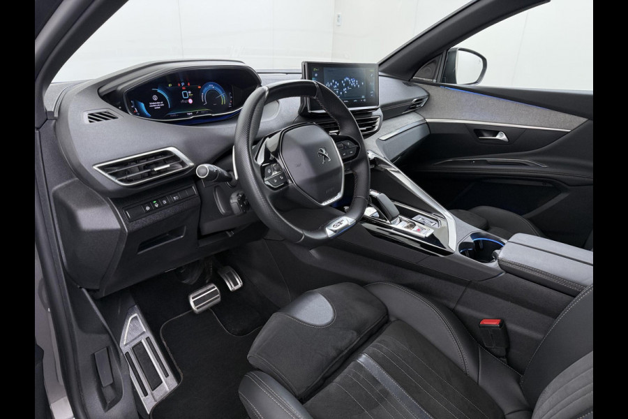 Peugeot 3008 1.6 HYbrid 225 GT | PHEV | BLACK OPTIC| ELEK. STOEL + MEMORY| MASSAGESTOELEN| FOCAL AUDIO| STOELVERWARMING| CAMERA VOOR+ ACHTER| ADAPTIVE CRUISE CONTROL| DODE HOEK SENSOR| ELEK. ACHTERKLEP
