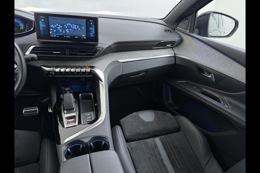 Peugeot 3008 1.6 HYbrid 225 GT | PHEV | BLACK OPTIC| ELEK. STOEL + MEMORY| MASSAGESTOELEN| FOCAL AUDIO| STOELVERWARMING| CAMERA VOOR+ ACHTER| ADAPTIVE CRUISE CONTROL| DODE HOEK SENSOR| ELEK. ACHTERKLEP