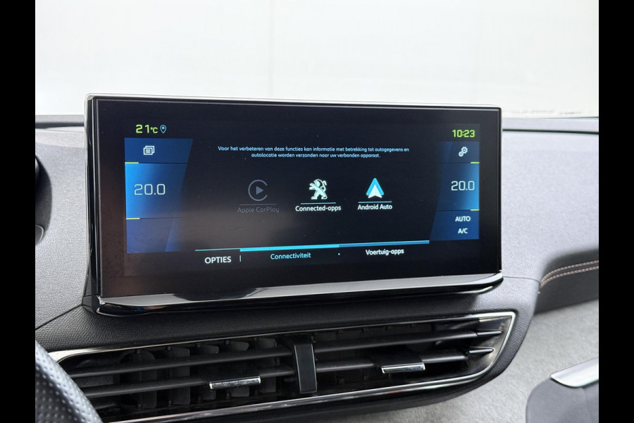 Peugeot 3008 1.6 HYbrid 225 GT | PHEV | BLACK OPTIC| ELEK. STOEL + MEMORY| MASSAGESTOELEN| FOCAL AUDIO| STOELVERWARMING| CAMERA VOOR+ ACHTER| ADAPTIVE CRUISE CONTROL| DODE HOEK SENSOR| ELEK. ACHTERKLEP