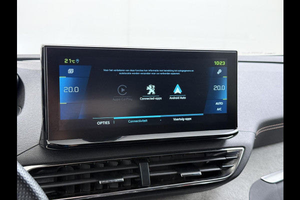 Peugeot 3008 1.6 HYbrid 225 GT | PHEV | BLACK OPTIC| ELEK. STOEL + MEMORY| MASSAGESTOELEN| FOCAL AUDIO| STOELVERWARMING| CAMERA VOOR+ ACHTER| ADAPTIVE CRUISE CONTROL| DODE HOEK SENSOR| ELEK. ACHTERKLEP