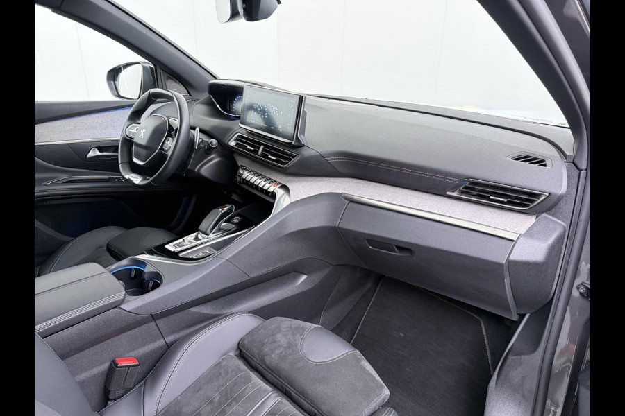 Peugeot 3008 1.6 HYbrid 225 GT | PHEV | BLACK OPTIC| ELEK. STOEL + MEMORY| MASSAGESTOELEN| FOCAL AUDIO| STOELVERWARMING| CAMERA VOOR+ ACHTER| ADAPTIVE CRUISE CONTROL| DODE HOEK SENSOR| ELEK. ACHTERKLEP