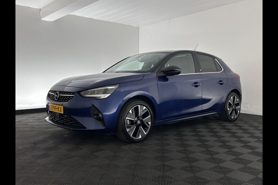 Opel CORSA-E Elegance 50 kWh [ 3-Fase ] (INCL-BTW) Aut. *FULL-LED | ADAPTIVE-CRUISE | DIGI-COCKPIT | LEATHER-MICROFIBRE | CARPLAY | CAMERA | ECC | KEYLESS | CRUISE | DAB | PRIVACY-GLASS | 16'' ALU*