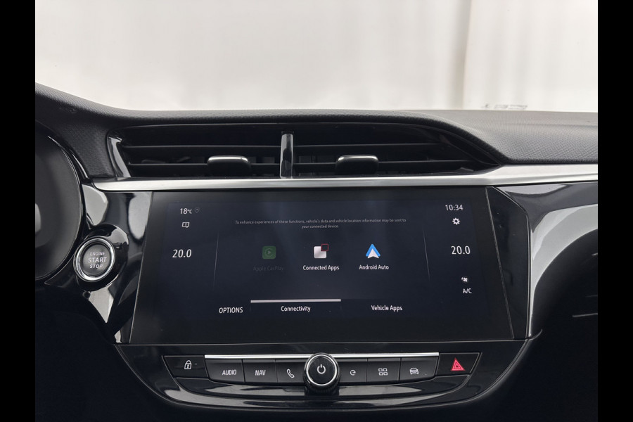 Opel CORSA-E Elegance 50 kWh [ 3-Fase ] (INCL-BTW) Aut. *FULL-LED | ADAPTIVE-CRUISE | DIGI-COCKPIT | LEATHER-MICROFIBRE | CARPLAY | CAMERA | ECC | KEYLESS | CRUISE | DAB | PRIVACY-GLASS | 16'' ALU*