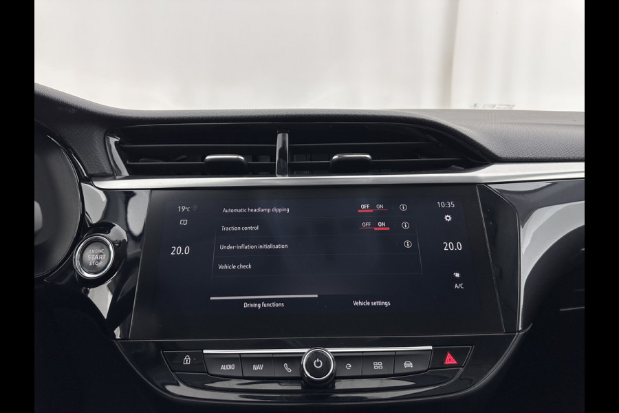 Opel CORSA-E Elegance 50 kWh [ 3-Fase ] (INCL-BTW) Aut. *FULL-LED | ADAPTIVE-CRUISE | DIGI-COCKPIT | LEATHER-MICROFIBRE | CARPLAY | CAMERA | ECC | KEYLESS | CRUISE | DAB | PRIVACY-GLASS | 16'' ALU*