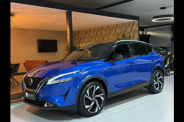 Nissan QASHQAI 1.3 MHEV Tekna Plus Garantie Pano Leder Memory Head-Up Bose ACC 360 Camera StuurVW StoelVW Elek Achterklep Rijklaar