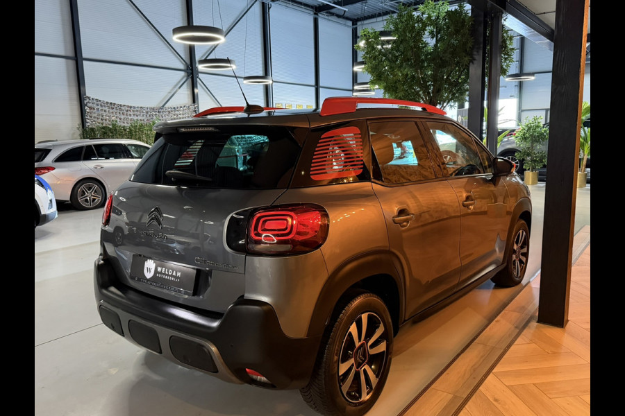 Citroën C3 Aircross 1.2 S&S Feel|Automaat|Rode accenten|360° Camera|CarPlay|Cruise|LED|Parkeerhulp|Rijklaar