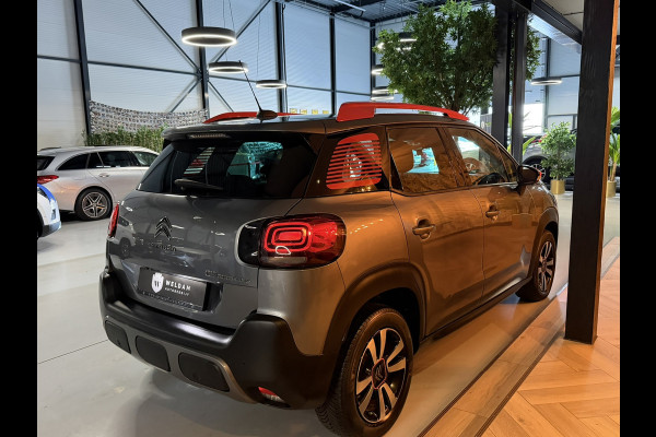 Citroën C3 Aircross 1.2 S&S Feel|Automaat|Rode accenten|360° Camera|CarPlay|Cruise|LED|Parkeerhulp|Rijklaar