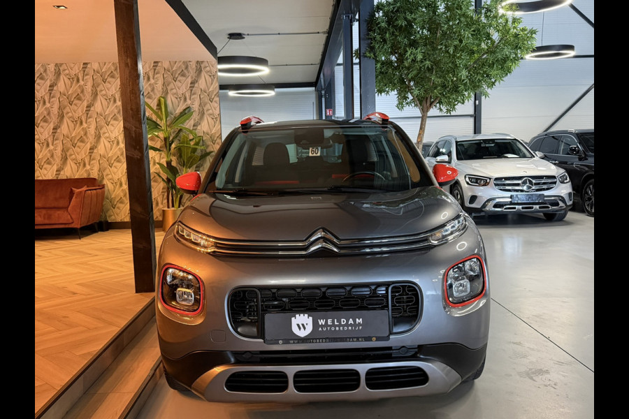 Citroën C3 Aircross 1.2 S&S Feel|Automaat|Rode accenten|360° Camera|CarPlay|Cruise|LED|Parkeerhulp|Rijklaar
