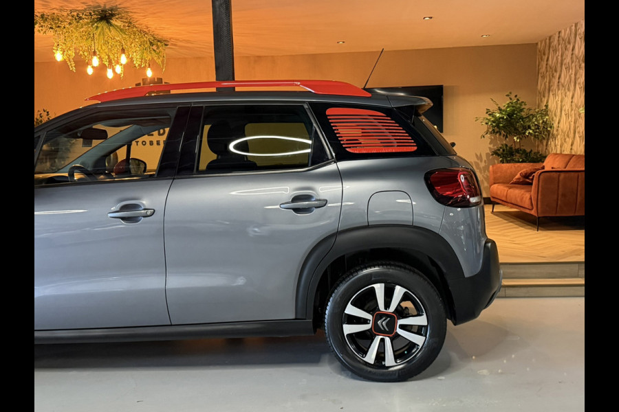 Citroën C3 Aircross 1.2 S&S Feel|Automaat|Rode accenten|360° Camera|CarPlay|Cruise|LED|Parkeerhulp|Rijklaar