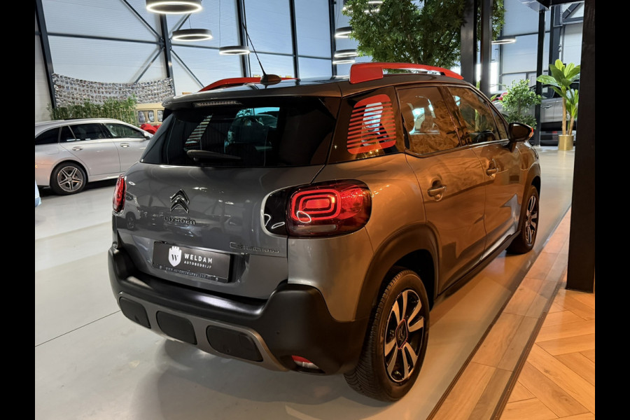 Citroën C3 Aircross 1.2 S&S Feel|Automaat|Rode accenten|360° Camera|CarPlay|Cruise|LED|Parkeerhulp|Rijklaar