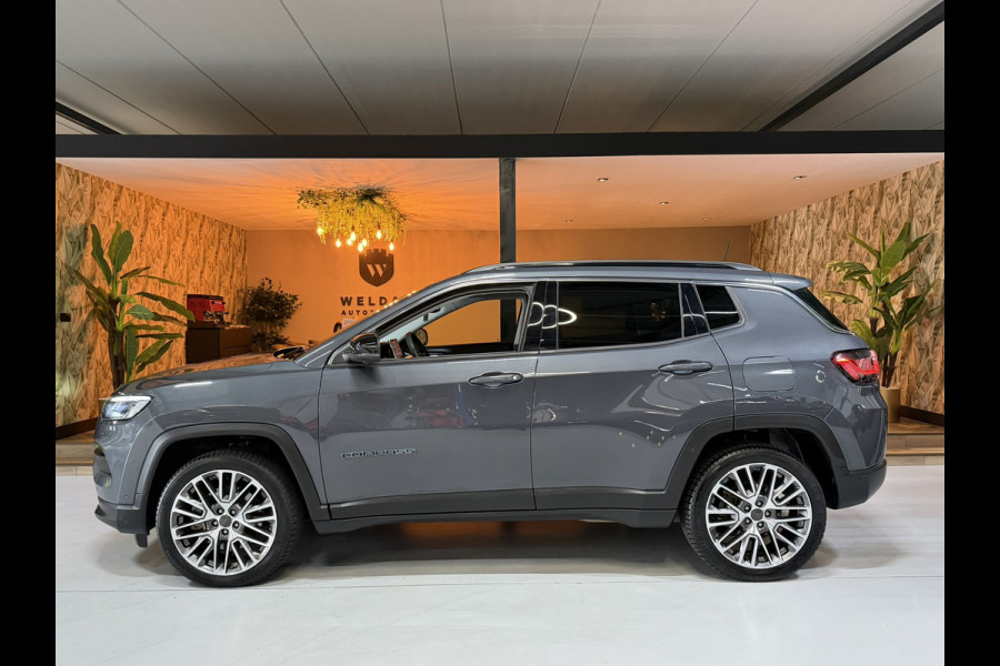 Jeep Compass 4xe 190 Plug-in Hybrid Electric Limited Garantie Carplay 360 Camera Blindspot ACC Navi Clima Led Dab PDC Rijklaar