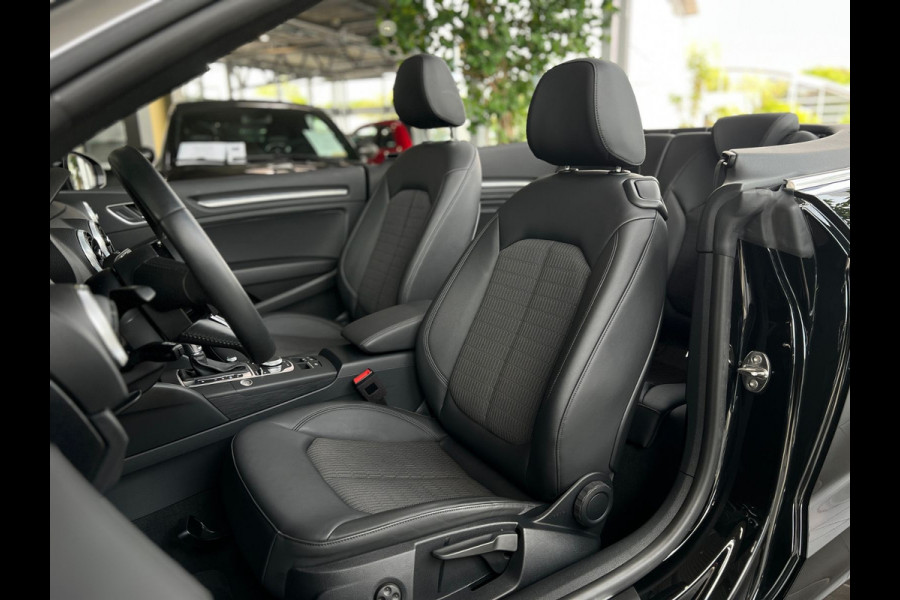 Audi A3 Cabriolet 35 Tfsi Design ** XENON, NAVI, HALF-LEDER, CRUISE, 2-zone AIRCO, 17-inch LMV ** 1e EIG - Slechts 23.600km. ** ** INFORMEER OOK NAAR ONZE AANTREKKELIJKE FINANCIAL-LEASE TARIEVEN **