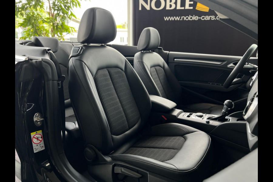Audi A3 Cabriolet 35 Tfsi Design ** XENON, NAVI, HALF-LEDER, CRUISE, 2-zone AIRCO, 17-inch LMV ** 1e EIG - Slechts 23.600km. ** ** INFORMEER OOK NAAR ONZE AANTREKKELIJKE FINANCIAL-LEASE TARIEVEN **