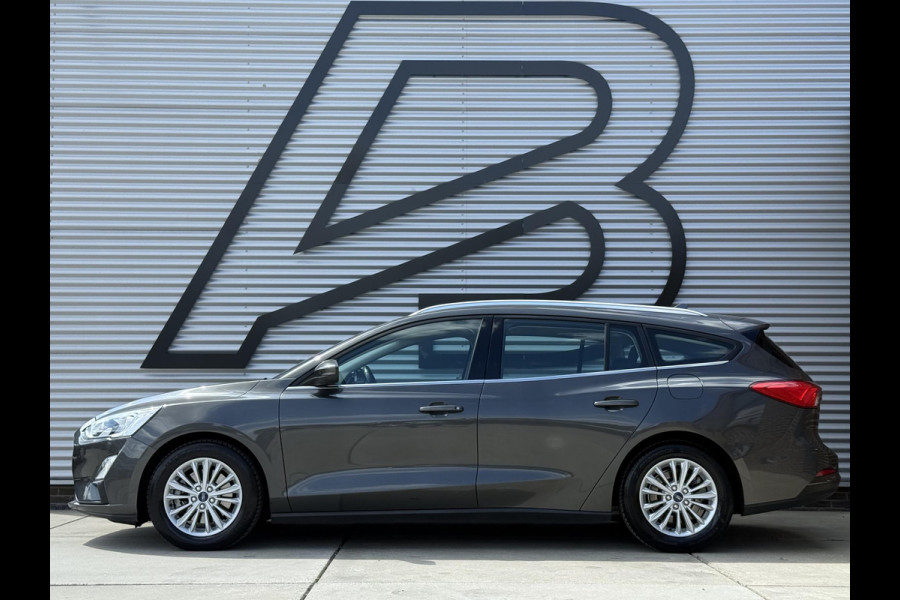 Ford FOCUS Wagon 1.0 EcoBoost Titanium Business 1e Eigenaar|Navi|Clima|Cruise|Carplay|PDC V+A|Goed onderhouden|N.A.P|APK tot 04-2027