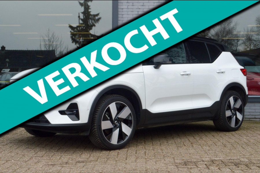 Volvo XC40 Recharge Twin Ultimate 78 kWh 408pk AWD | Panodak | Harman/Kardon | 360 Camera